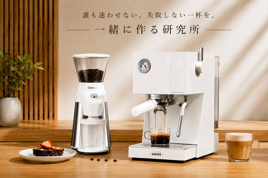 GEVI ECMN0 — 誰も迷わせない、失敗しない一杯を、一緒に作る研究所